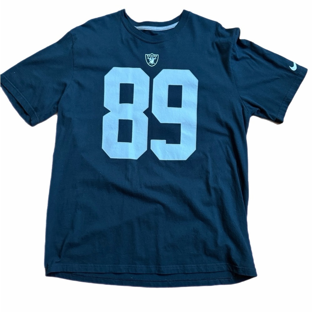 Oakland Raiders Cooper #89 Men’s Nike T-Shirt Size XL Black